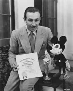 Walt Disney recebe reconhecimento por sua criação: Mickey Mouse (photo by oscars.org)