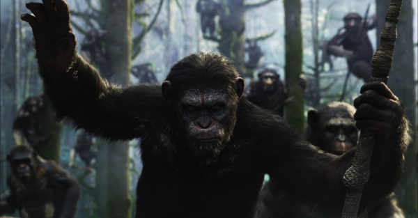 Motion capture ao quadrado na sequência Planeta dos Macacos: O Confronto (photo by outnow.ch)