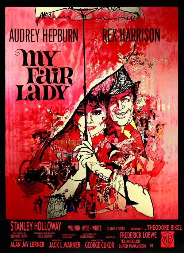 Minha Bela Dama (My Fair Lady), de George Cukor: 8 Oscars