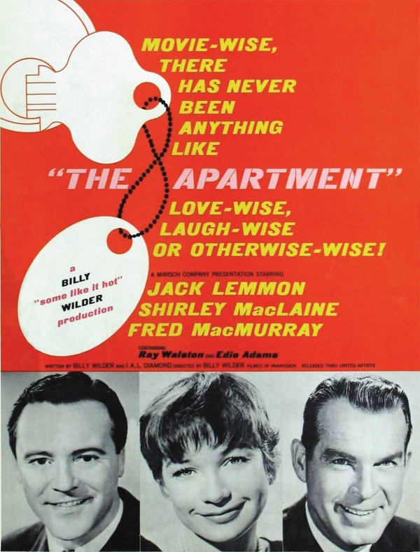 Se Meu Apartamento Falasse (The Apartment), de Billy Wilder: 6 Oscars