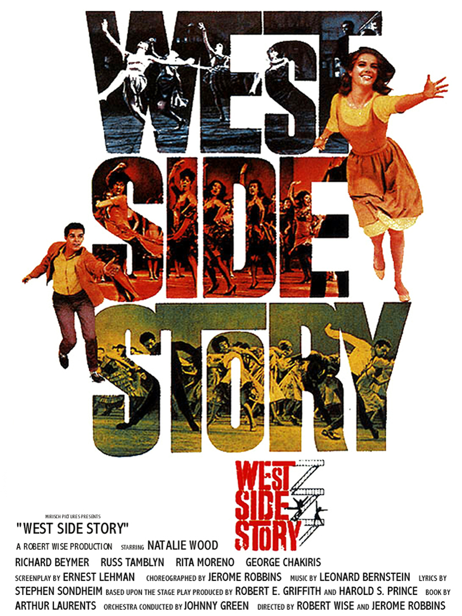 Amor, Sublime Amor (West Side Story), de Robert Wise e Jerome Robbins: 10 Oscars