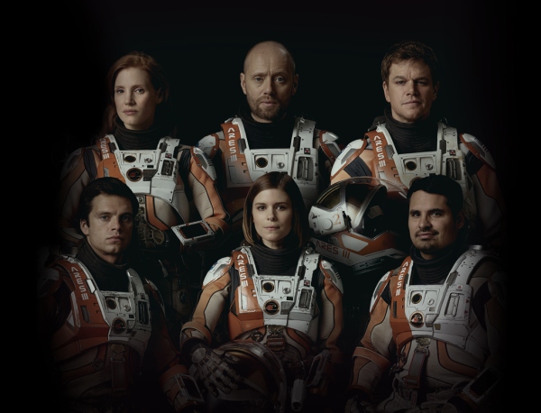Os astronautas da tripulação de Perdido em Marte (photo by cinemagia.ro)